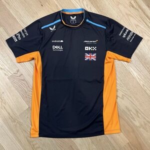 McLaren Shirt F1 Team Castore Set-up Driver Men's Size M T Shirt Lando Norris